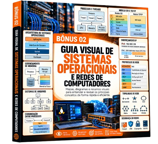 Bônus 02 - Guia Visual de Sistemas Operacionais e Redes de Computadores