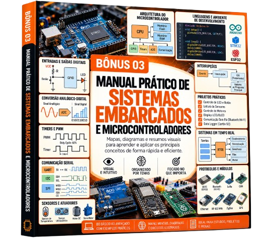 Bônus 03 - Manual Prático de Sistemas Embarcados e Microcontroladores
